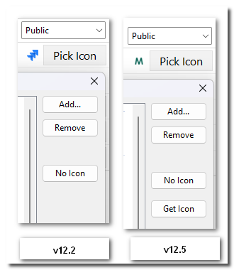 Passwords get icon